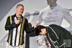 ブラッド・ピット＆中尾明慶、『F1®︎／エフワン』舞台挨拶にて © cula