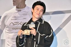 中尾明慶、『F1®︎／エフワン』舞台挨拶にて © cula