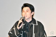 中尾明慶、『F1®︎／エフワン』舞台挨拶にて © cula
