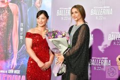 『バレリーナ』ジャパンプレミアにて © cula 『バレリーナ』ジャパンプレミアにて © cula