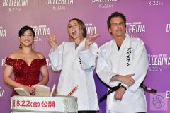 『バレリーナ』ジャパンプレミアにて © cula 『バレリーナ』ジャパンプレミアにて © cula