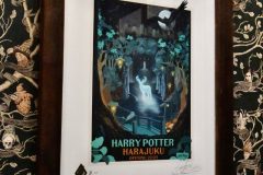 MINALIMAの書き下ろしアート、「ハリー・ポッター ショップ 原宿」にて©cula MINALIMAの書き下ろしアート、「ハリー・ポッター ショップ 原宿」にて©cula