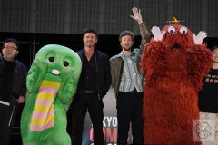 左から天野ひろゆき、ガチャピン、カール・アーバン、ジャック・クエイド ムック、関根ささら © cula 左から天野ひろゆき、ガチャピン、カール・アーバン、ジャック・クエイド ムック、関根ささら © cula