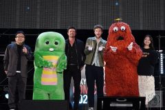 左から天野ひろゆき、ガチャピン、カール・アーバン、ジャック・クエイド ムック、関根ささら © cula 左から天野ひろゆき、ガチャピン、カール・アーバン、ジャック・クエイド ムック、関根ささら © cula